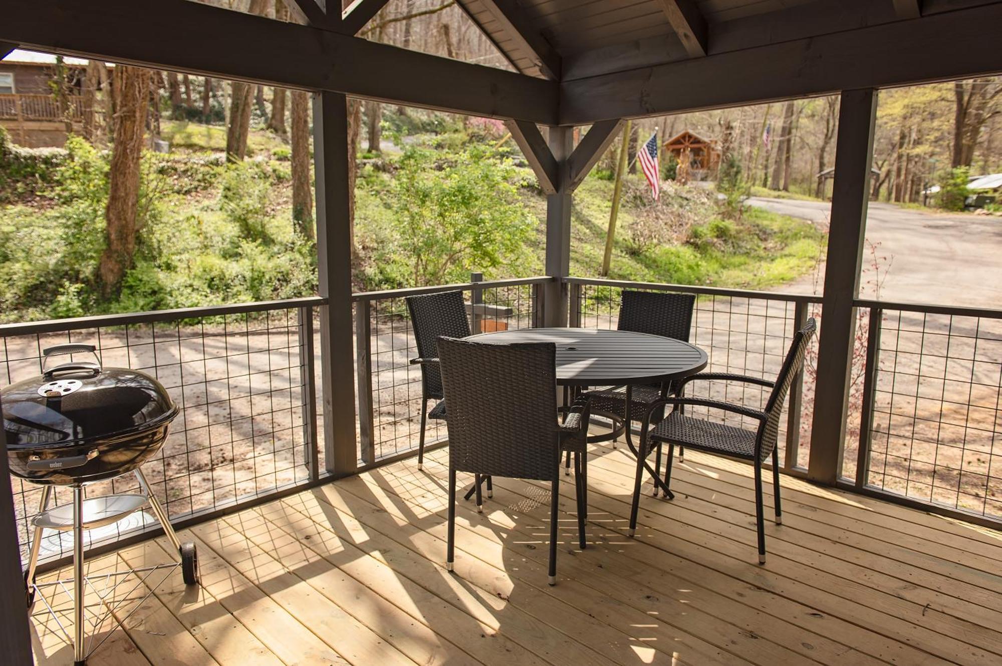 Meg Cabin Tiny Rustic Comfort On Lookout Mtn Villa Chattanooga Eksteriør bilde