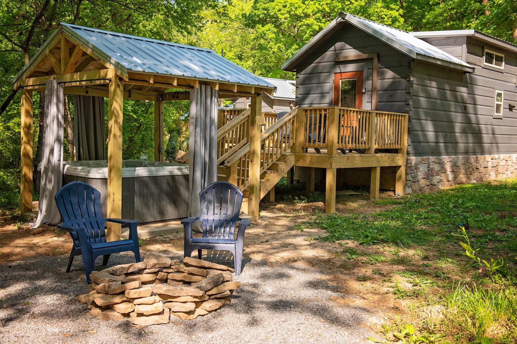 Meg Cabin Tiny Rustic Comfort On Lookout Mtn Villa Chattanooga Eksteriør bilde