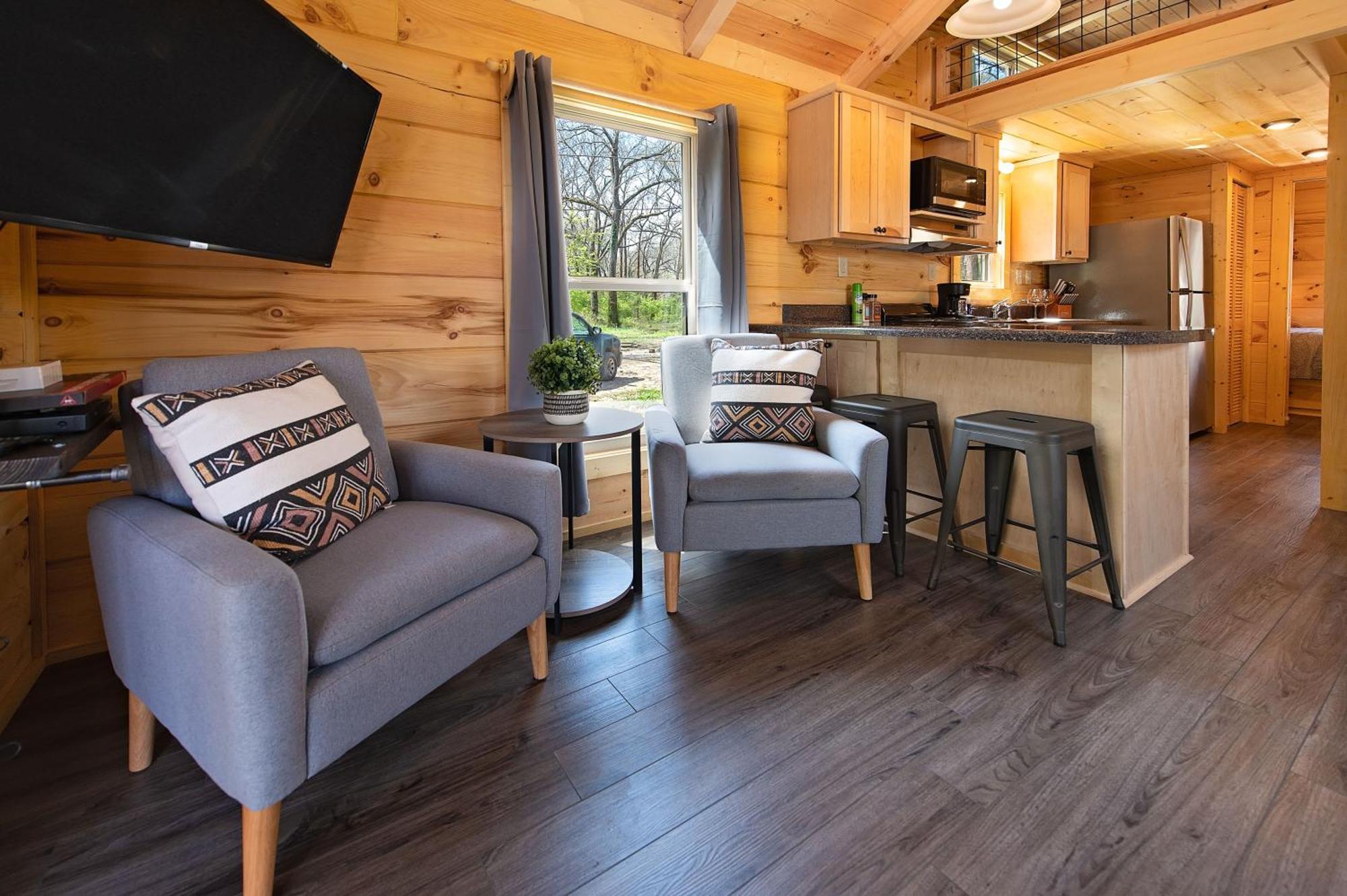 Meg Cabin Tiny Rustic Comfort On Lookout Mtn Villa Chattanooga Eksteriør bilde