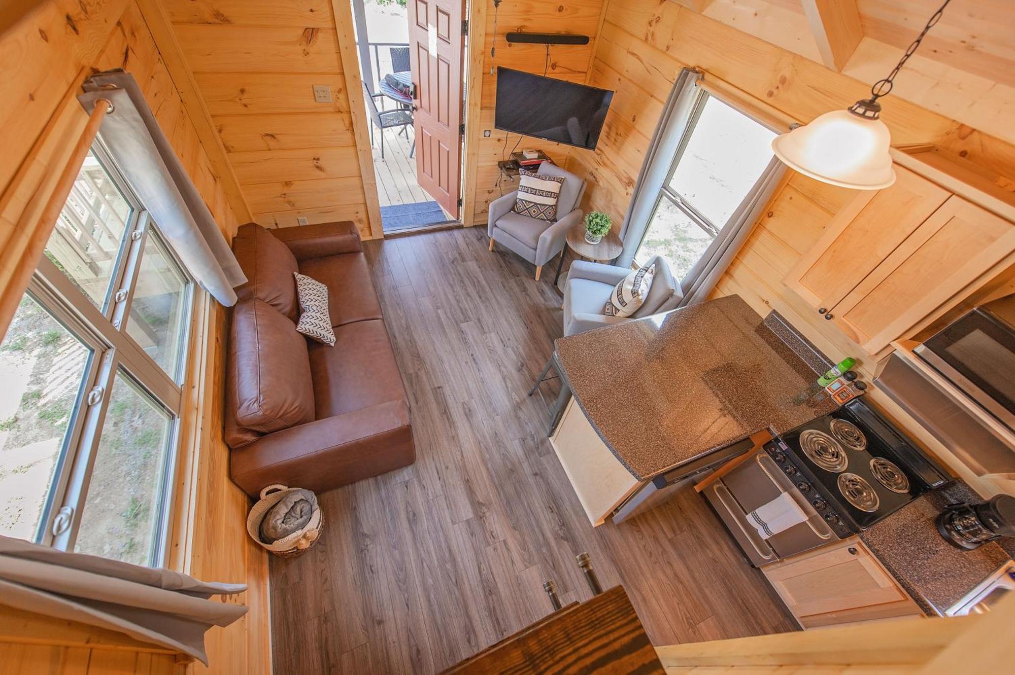 Meg Cabin Tiny Rustic Comfort On Lookout Mtn Villa Chattanooga Eksteriør bilde